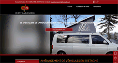 Desktop Screenshot of ouestcaravaning.com
